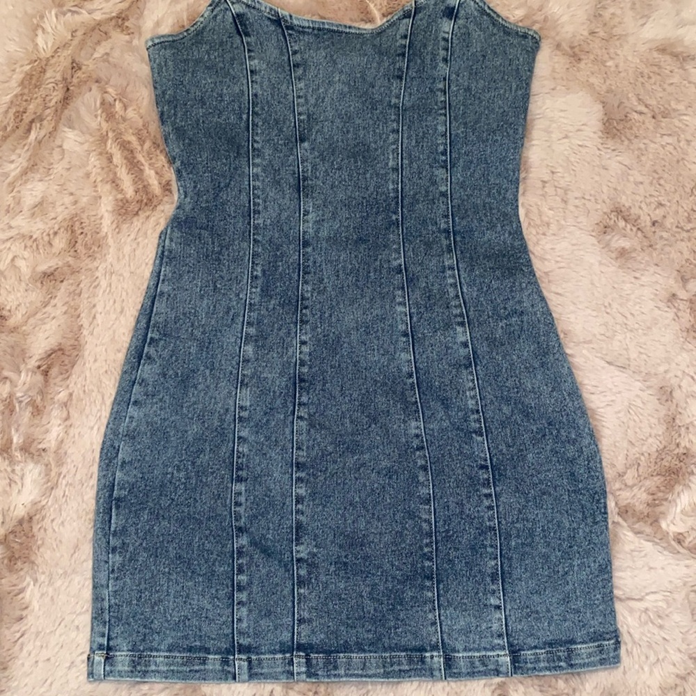 Denim dress